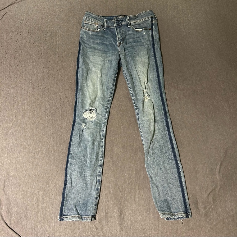 Abercrombie, 26/2R, Harper Low Rise Ankle